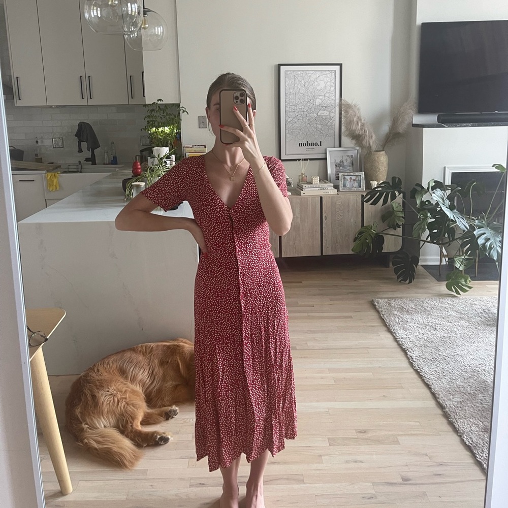 Reformation floral dress